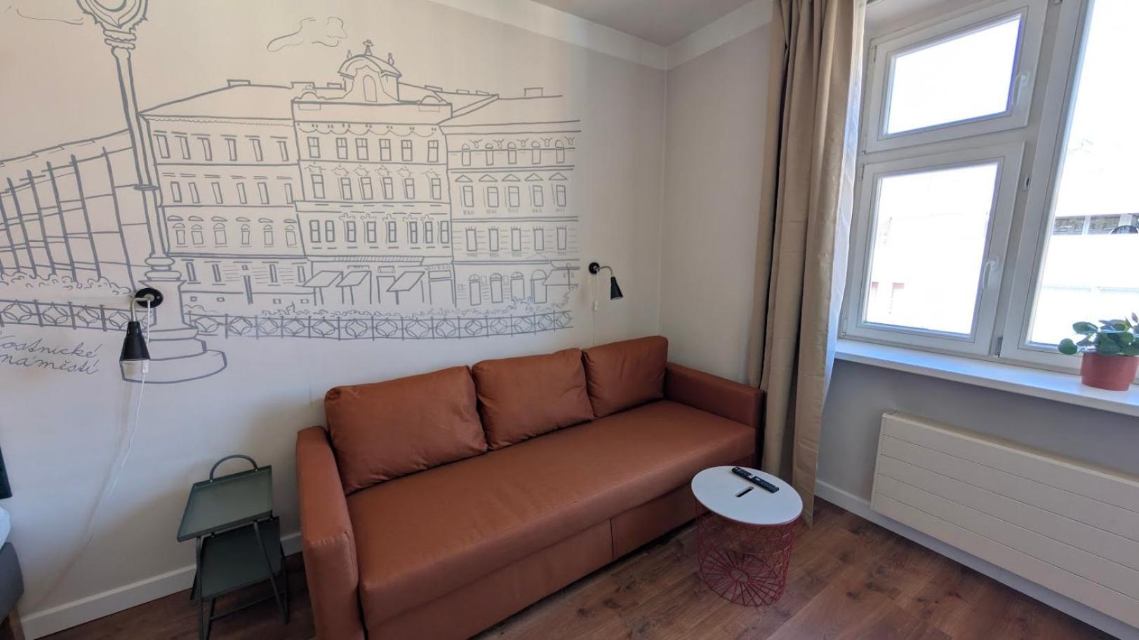 Flat In Zizkov -502- Lägenhet Prag Exteriör bild